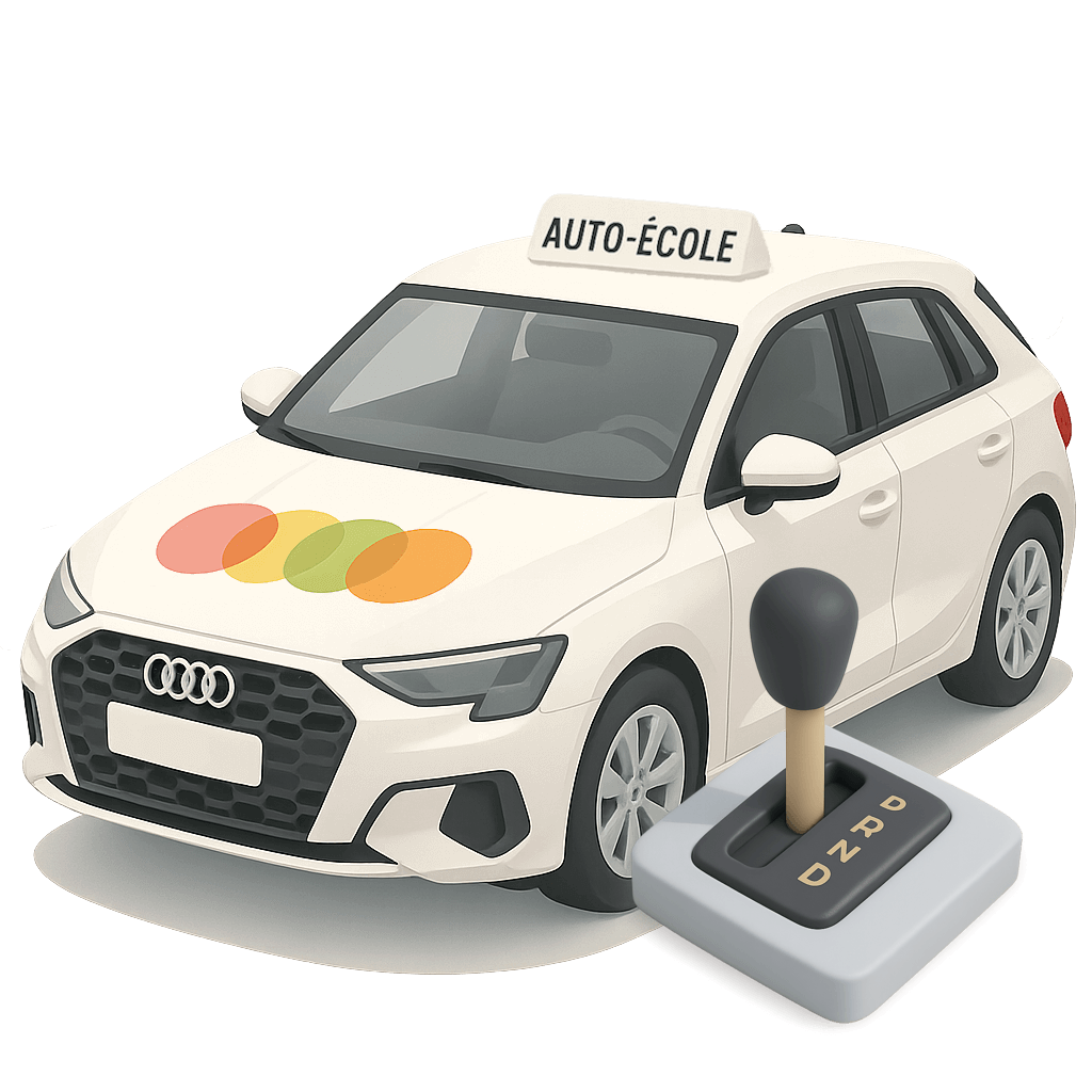 Boîte automatique - Auto-école Freneuse Conduite